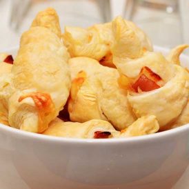 Deviled Crab and Cheese Biscuit Cup Recipe Image